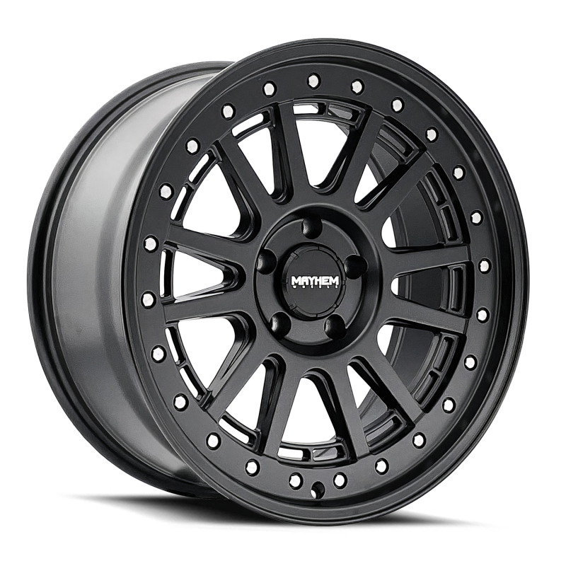 Mayhem 8305 Compass 20x9 / 6x139.7 BP / 0mm Offset / 106mm Hub Matte Black Wheel