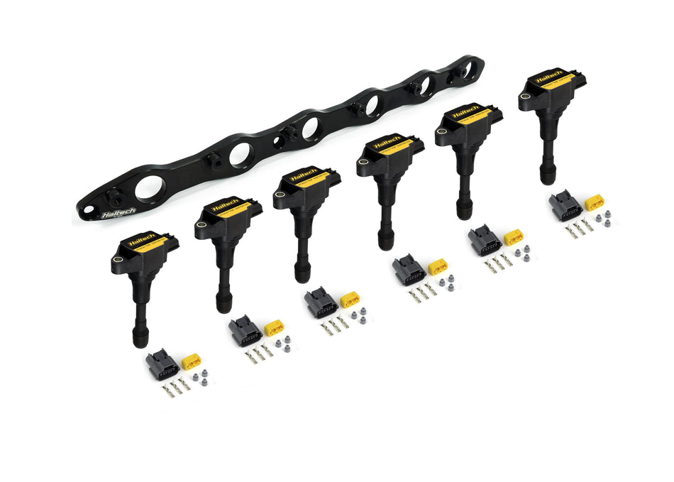 Haltech R35 Coil Bracket Kit for Nissan RB Includes Bracket , Coils and connectors