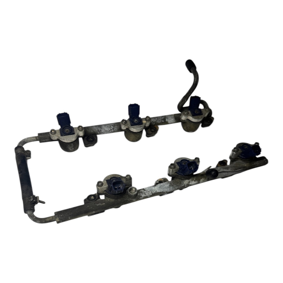 Nissan 300ZX Z32 VG30DETT Fuel Rail w/ 740cc DeatschWerks Side‑Feed Injectors