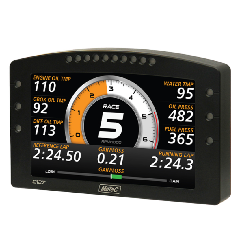 MoTec C127 7" Color Display