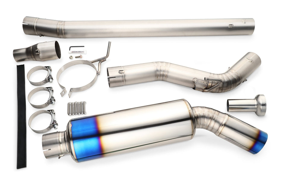 Tomei Full Titanium Muffler Expreme Ti Mustang Ecoboost S550 (single) TB6090-FR01A