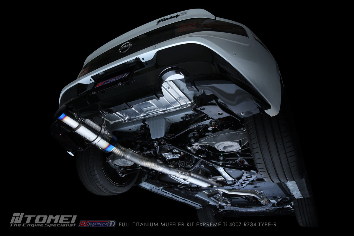 Tomei Expreme Ti Full Titanium Muffler Type-R Single 400Z RZ34 TB6090-NS21C