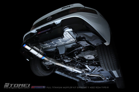 Tomei Expreme Ti Full Titanium Muffler Type-R Single 400Z RZ34 TB6090-NS21C