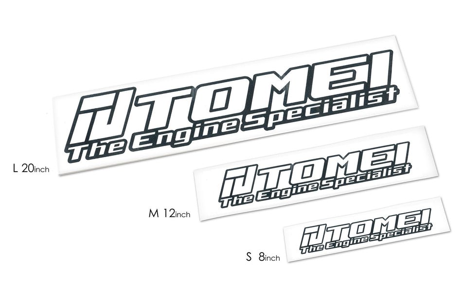 Tomei Sticker Engine Specialist 2016 8inch Die Cut White S TG201D-0000B