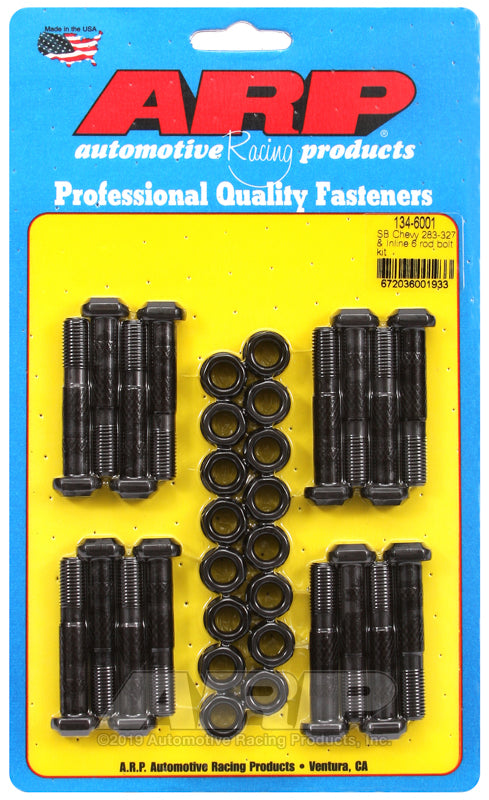 ARP SB Chevy 283-327 & Inline 6 Rod Bolt Kit