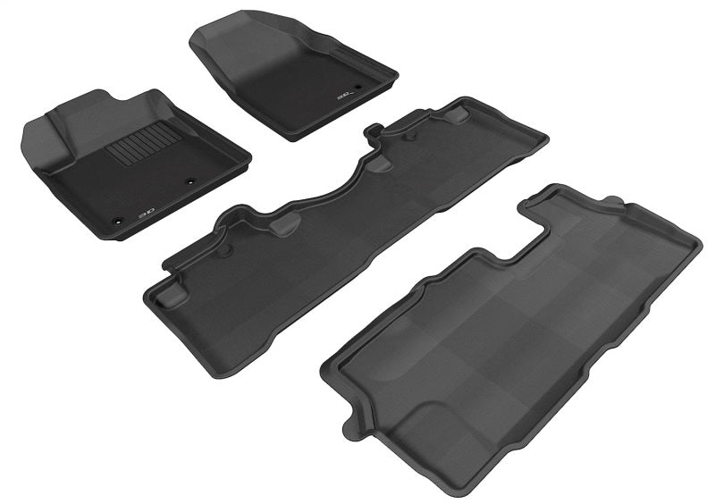 3D MAXpider 09-15 Honda Pilot Kagu Black Full Set