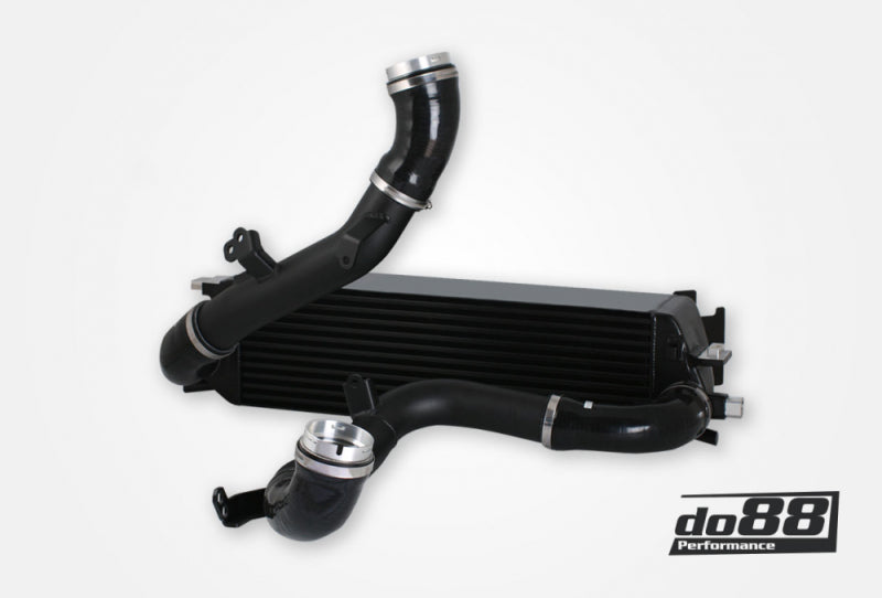 do88 Volvo S60/V60/XC60/V90/S90/XC90 (SPA) Diesel BigPack Intercooler Kit w/Black Hoses