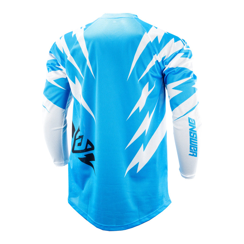 Answer 26 LE Syncron Rizz Vented Jersey Cyan/White/Black - Medium