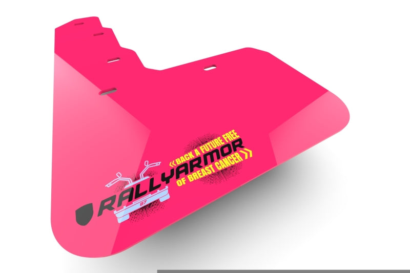 Rally Armor 17-20 Ford Raptor Pink Mud Flap BCE Logo