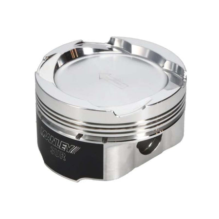 Manley Chevrolet LS Piston Set - 4.005in Bore 1.115in CH, -18.00 CC