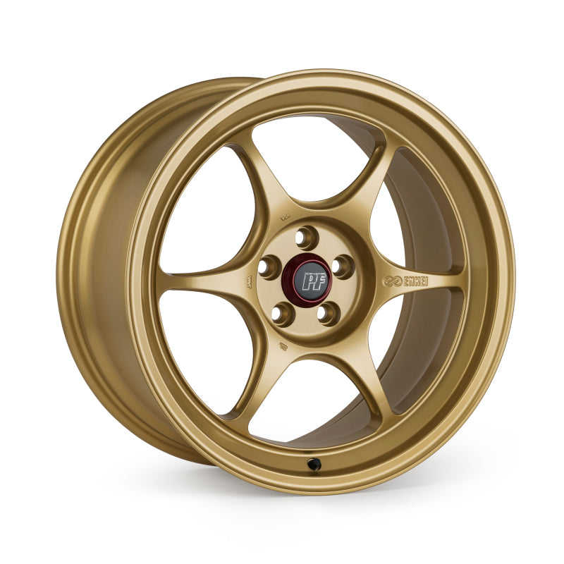 Enkei PF06 15x8 5x114.3 35mm Offset 75mm Bore Gold Wheel (MOQ 40)