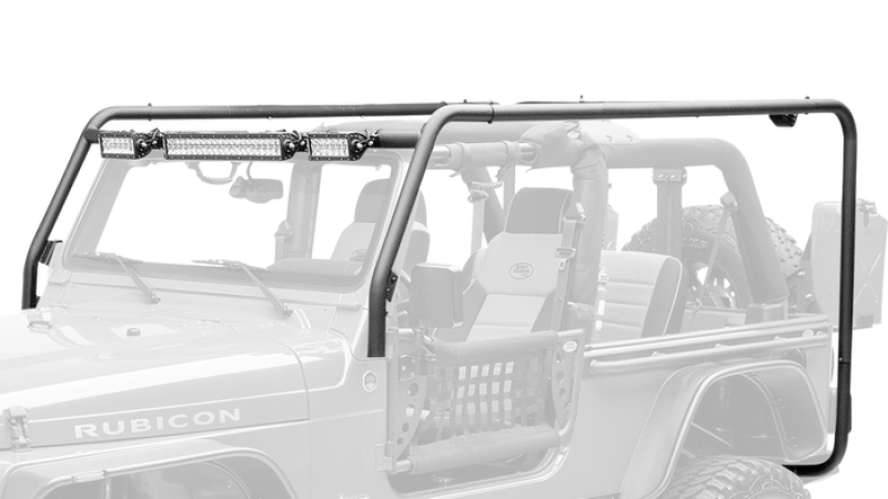 Body Armor 4x4 2007-2018 Jeep Wrangler JK 2 Door Frame Crossbars/Rails Box 2 Of 2