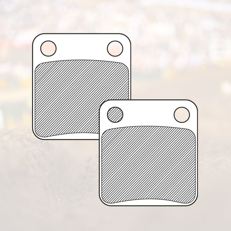Renthal 00+ Kaw KX/ KLX/ 03-05 Suzi RM/ 89-06 Yam Banshee/ Blaster Front/ Rear Works Brake Pads