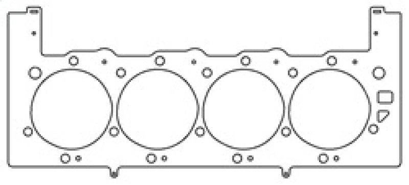 Cometic GM L18 Vortec 8100 Gen-VII Big Block V8 .089in MLS Cylinder Head Gasket - 4.450in Bore - LHS