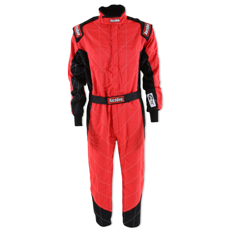 RaceQuip Red Chevron-5 Suit SFI-5 - XLG
