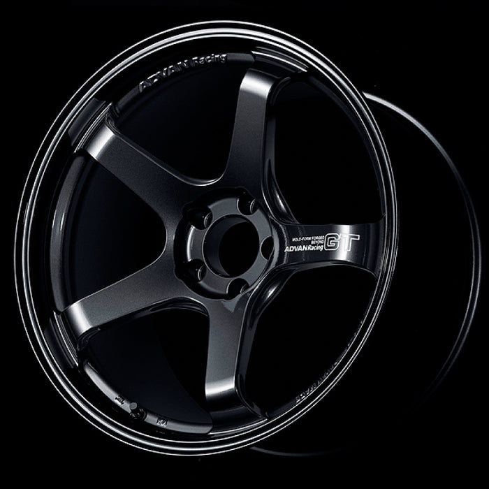 Advan GT Beyond 19x10.5 +33 5x114.3 Racing Titanium Black Wheel