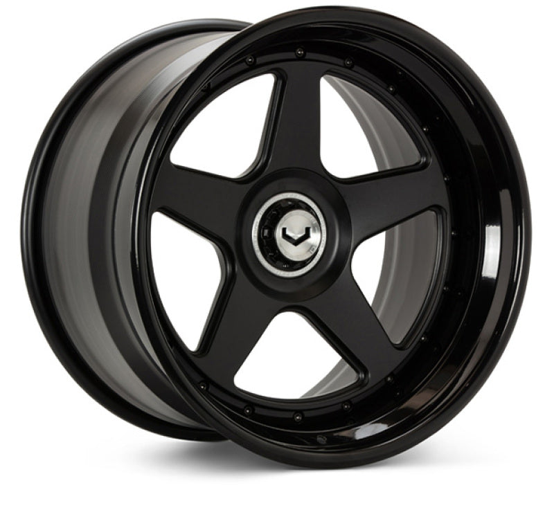 Vossen GEN-01 3pc 21x13 / Centerlock /- Satin Blk Cntr / Gloss Blk Out Wheel - (Aventador - Rear)