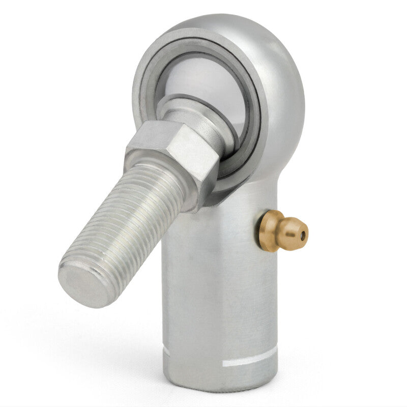 QA1 K Series 3-Pc Rod End - Female/Left Hand - .75in Bore x 3/4-16 w/Stud & Zerk - Carbon Steel