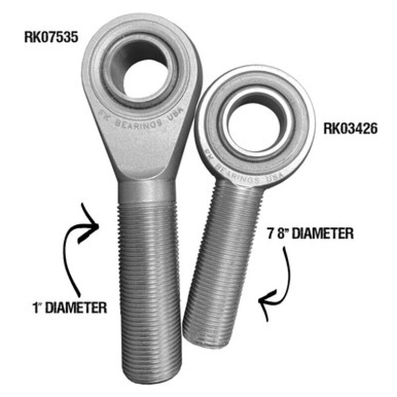 Rock Krawler TJ/LJ Applications Rod End 7/8 Custom Track Bars - Rear Upper