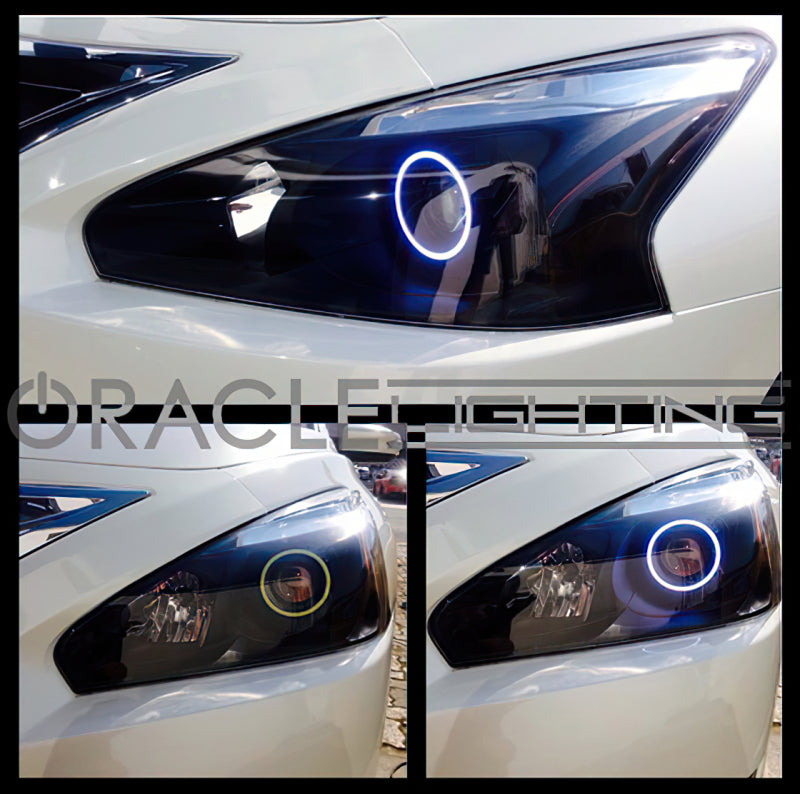 Oracle 13-15 Nissan Altima Sedan LED Headlight Halo Kit - Amber