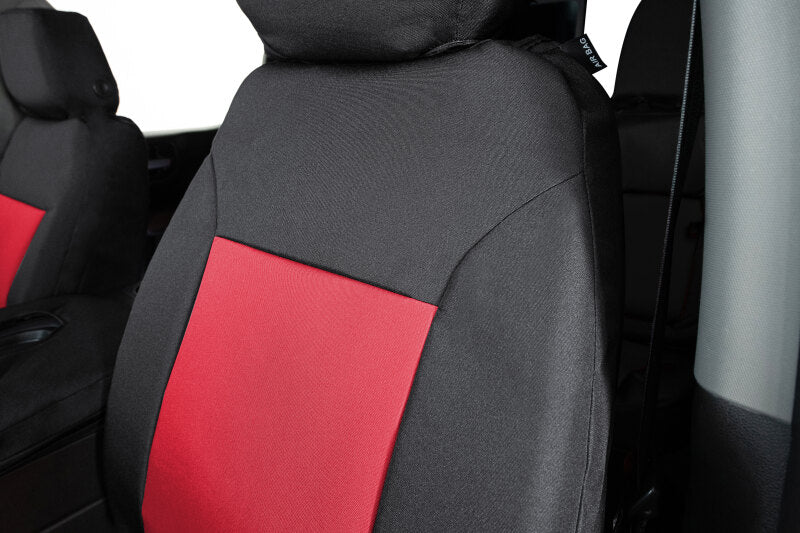 Covercraft 15-22 Chevrolet Colorado/GMC Endura PrecisionFit Custom Front Row Seat Covers - Red/Black
