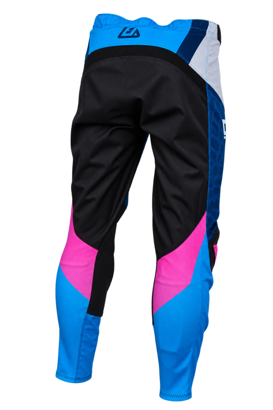 Answer LE Elite Camo Pants Cyan/Hyper Acid/Black Youth Size - 24