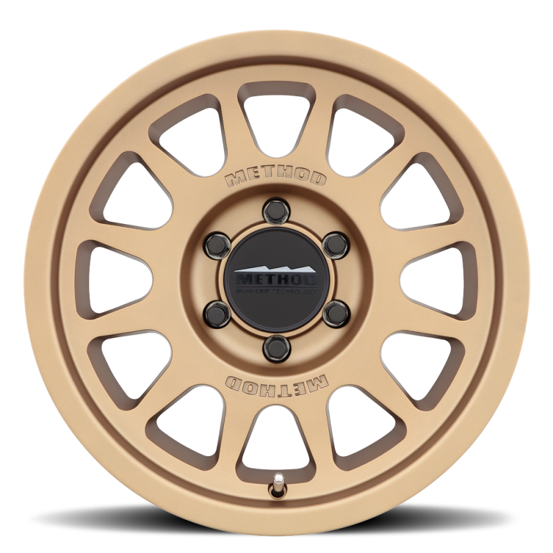 Method MR703 Bead Grip HD 18x9 +40mm Offset 6x5.5 95.25mm CB Method Bronze Wheel