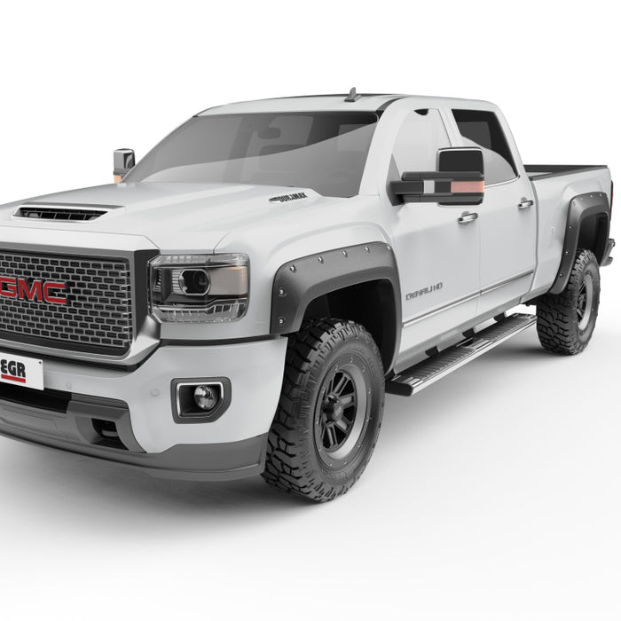 EGR Baseline Series Bolt On Look Fender Flares for 15-19 GMC Sierra HD