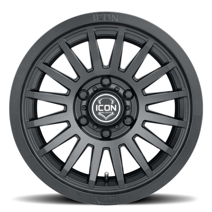 ICON Recon SLX 18x9 6x5.5 BP 40mm Offset 6.6in BS 95.1mm Hub Bore Satin Black Wheel