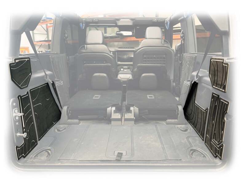 Turn Offroad 2021+ Ford Bronco (2 Door) Cargo Area Foam Protector Kit Black
