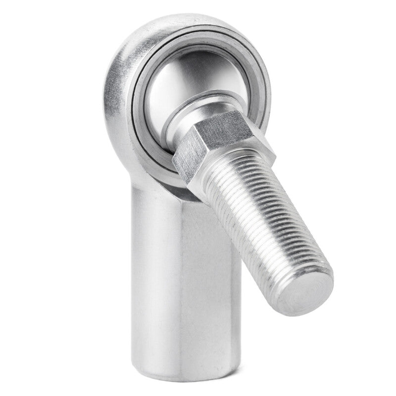 QA1 H Series 3-Pc Rod End - Female/Right Hand - .19in Bore x 3/16-24 w/Stud - Alloy Steel w/PTFE
