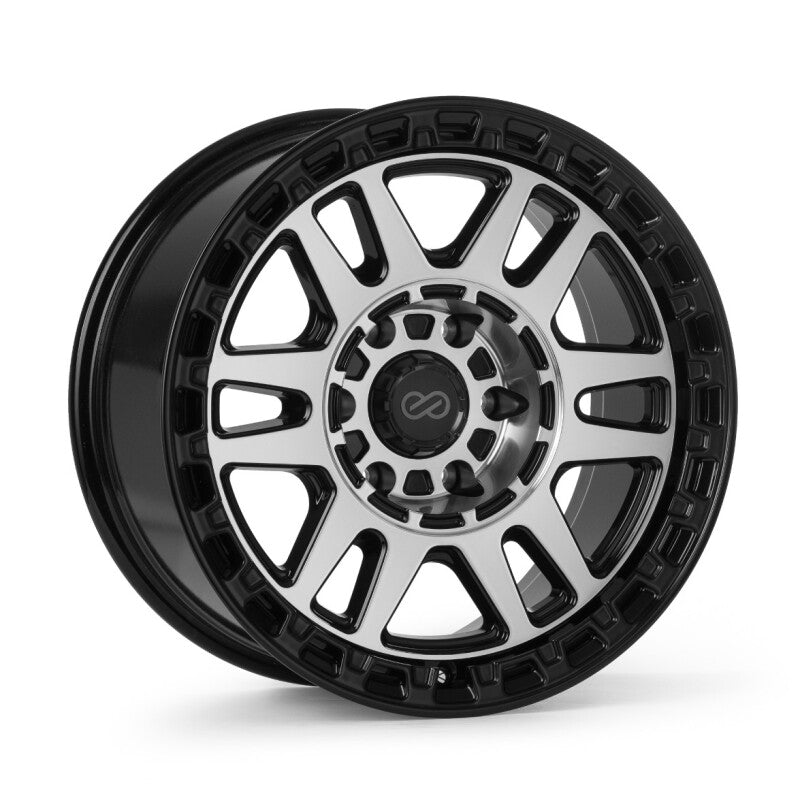 Enkei Trail-Tracker 20x9 / 6x139.7 BP / ET20 / 106.1mm Bore - Matte Black Machined Wheel