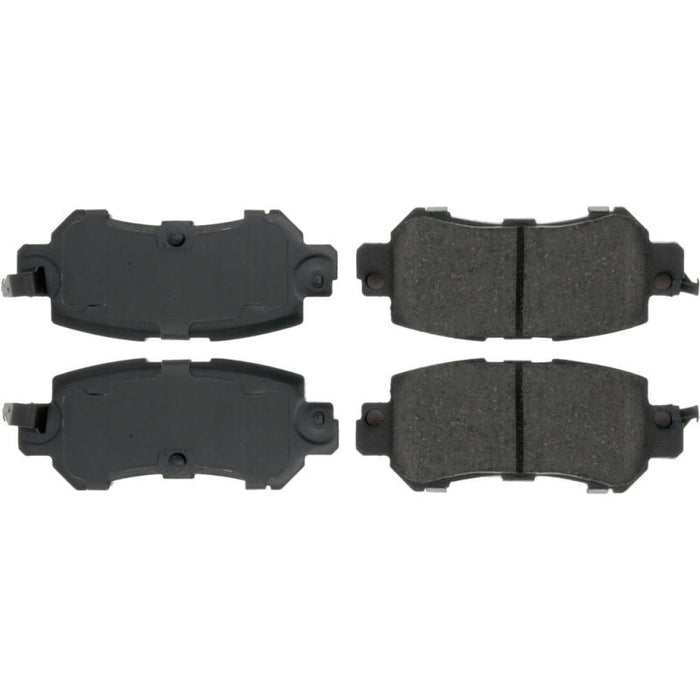 Posi-Quiet 92-96 Honda Prelude Front Ceramic Brake Pads