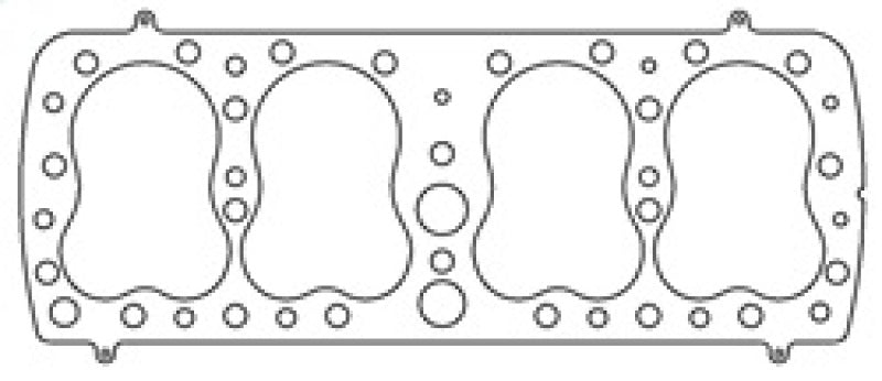 Cometic Ford 239 Flathead V8 .018in MLS Cylinder Head Gasket - 3.375in Bore - 24 Stud - 59A