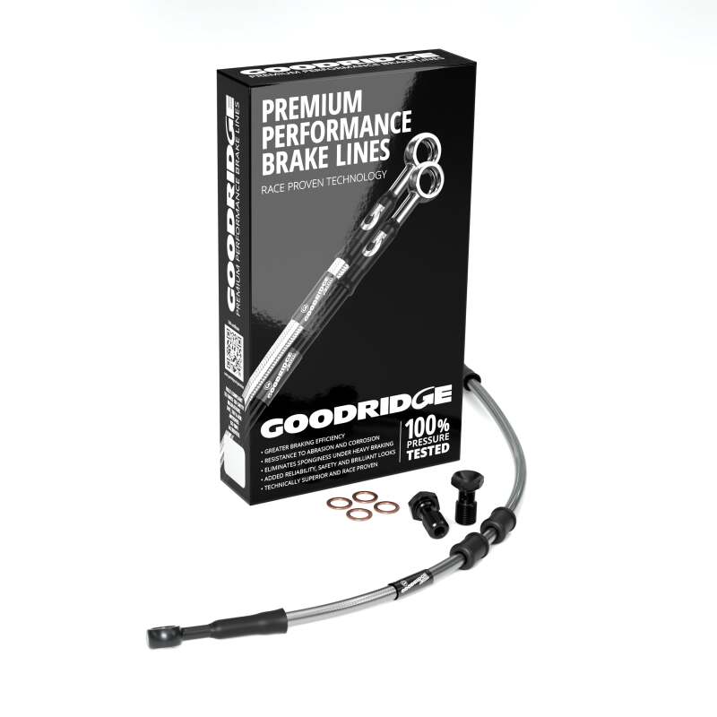 Goodridge 2016+ Mercedes E63 AMG (W213) Stainless Braided Brake Hose Kit