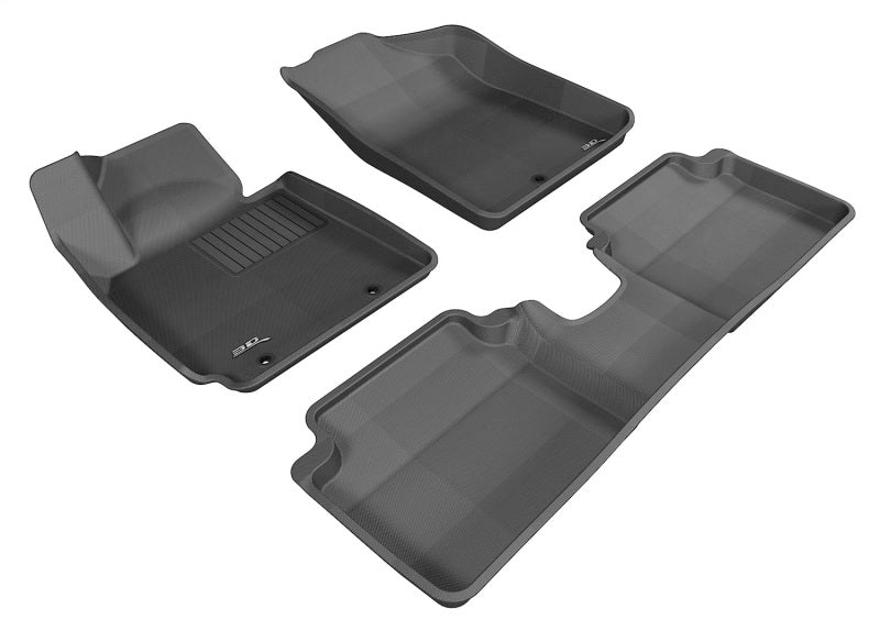 3D MAXpider 12-17 Hyundai Veloster Kagu Black Full Set (US Only)
