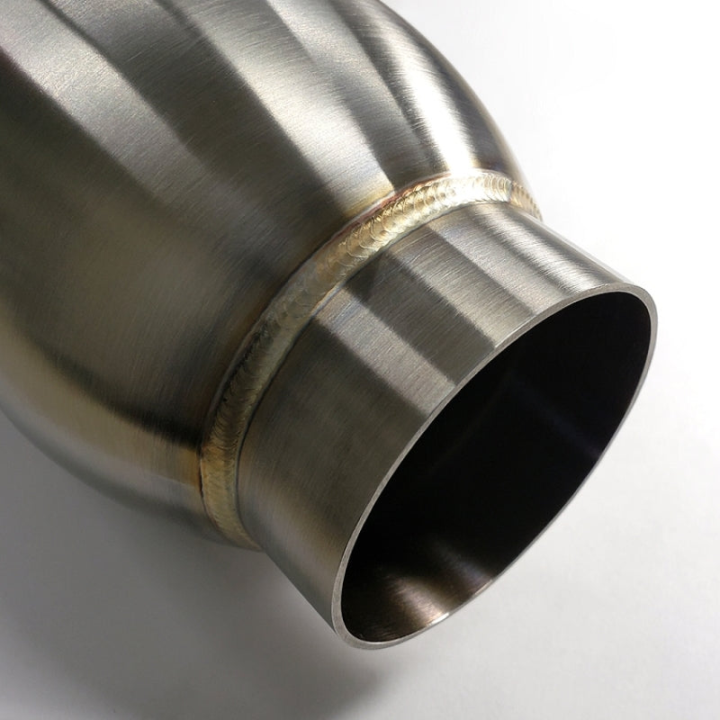 Stainless Bros 6in x 4.5in Oval SS304 Resonator Body - 24in Long