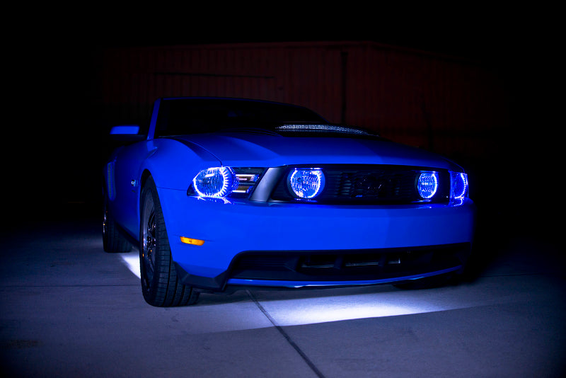 Oracle 10-14 Ford Mustang LED Headlight Halo Kit - Amber