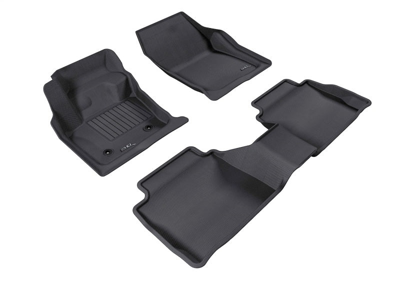 3D MAXpider 13-16 Lincoln MKZ Kagu Black Full Set