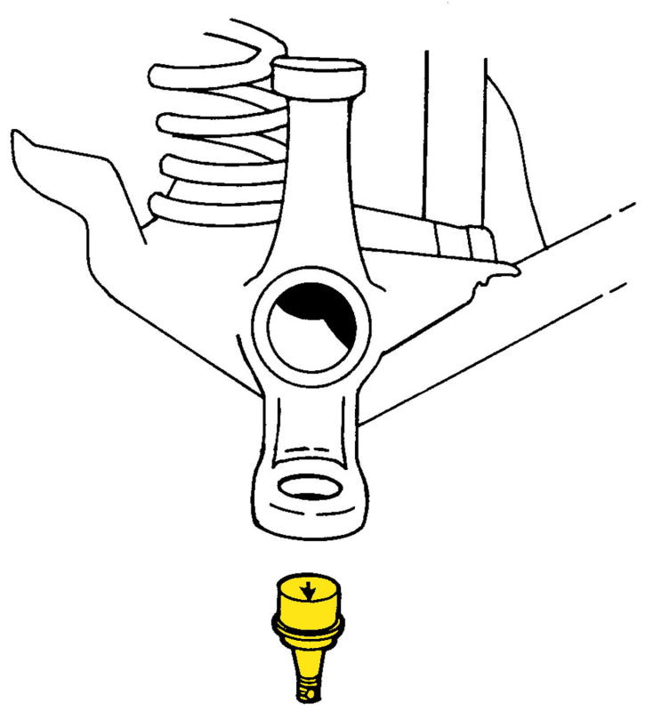 MOOG 2018 Jeep Wrangler JK Front Lower Ball Joint