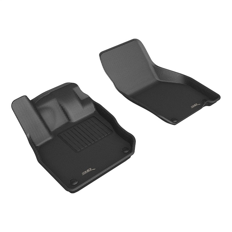 3D MAXpider 22-26 Audi A3/S3/RS3 (8Y) Sedan Kagu 1st Row Floormat - Black