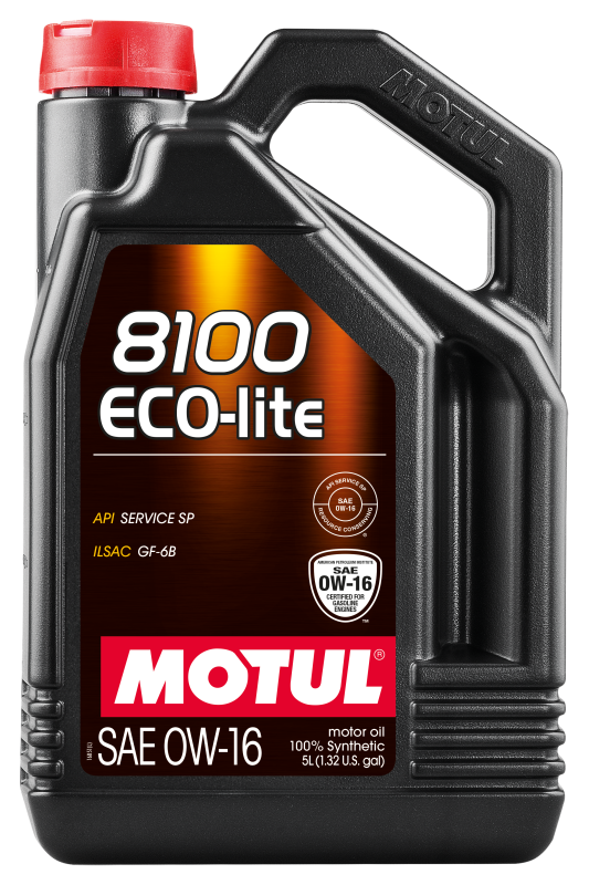 Motul 5L Synthetic Engine Oil 8100 X-Clean 0W16