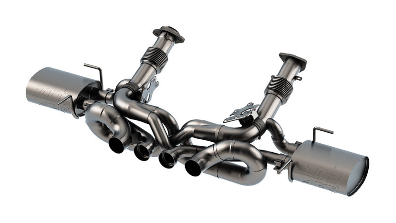 Borla 23-26 Chevrolet Corvette C8 Z06 5.5L V8 AT 3in ATAK Exhaust (Reuse OE Tips)