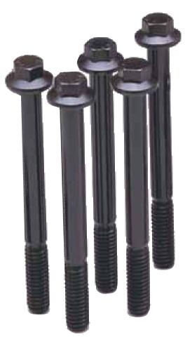 ARP M12 x 1.50 x 90 hex black oxide bolts