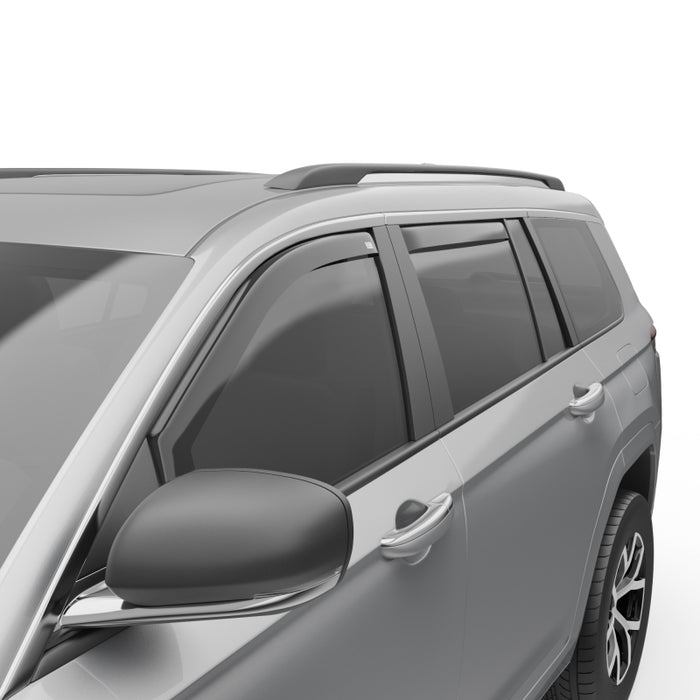 EGR  Smoke Finish In-channel Window Visors for Grand Cherokee L (WL)