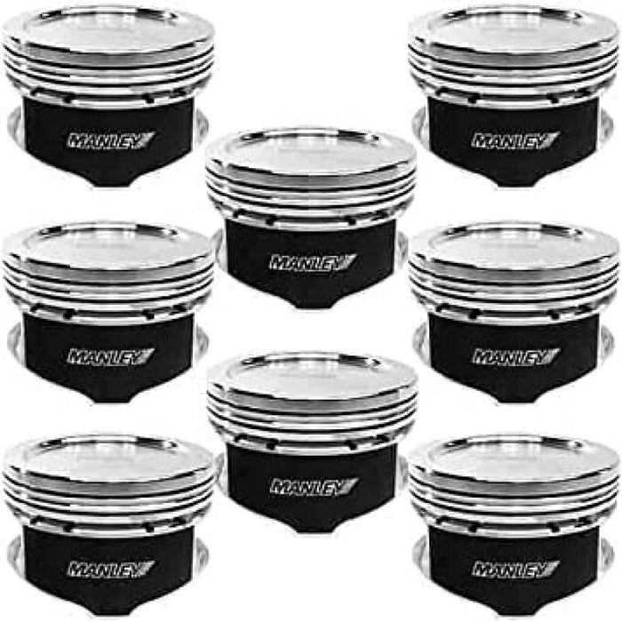 Manley Chevrolet LS 4.075in Bore -10cc Dish Platinum Series Piston