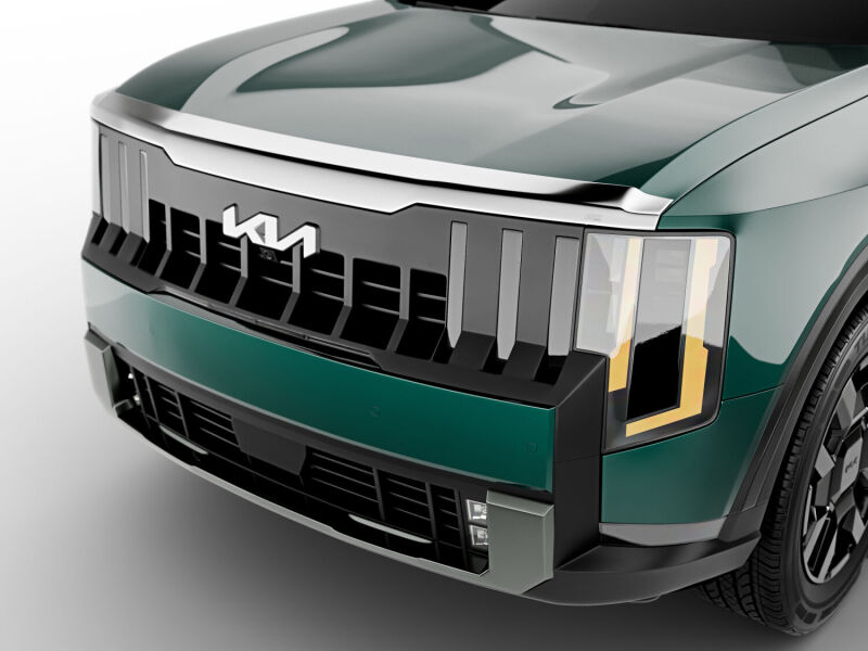Husky Liners 2027 Kia Telluride Aeroskin - Chrome - Chrome