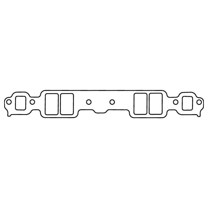 Cometic GM Gen1 SB V8 .125in Fiber Intake Mani Gskt-2.090in x 1.280in Rect. Race Ports-10 Pack