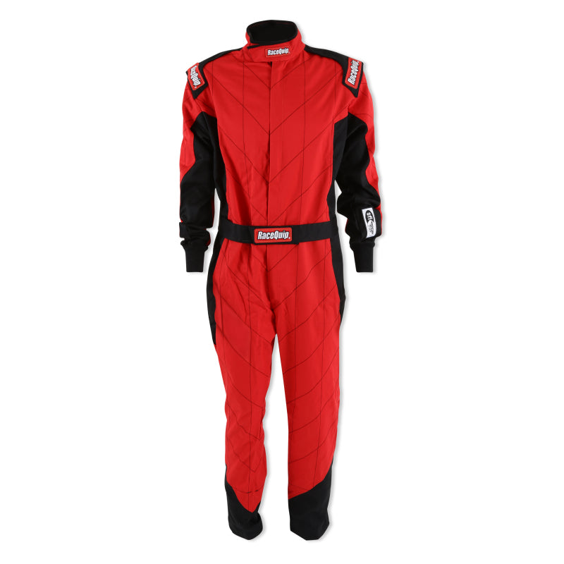 RaceQuip Red Chevron-1 Suit - SFI-1 Medium