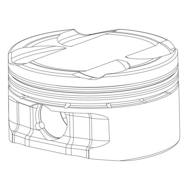 CP Pistons 10-13 Honda CRF250R 13.5:1 79 mm +2.2mm Oversized Bore x 53.8mm Stroke 264cc Piston Kit